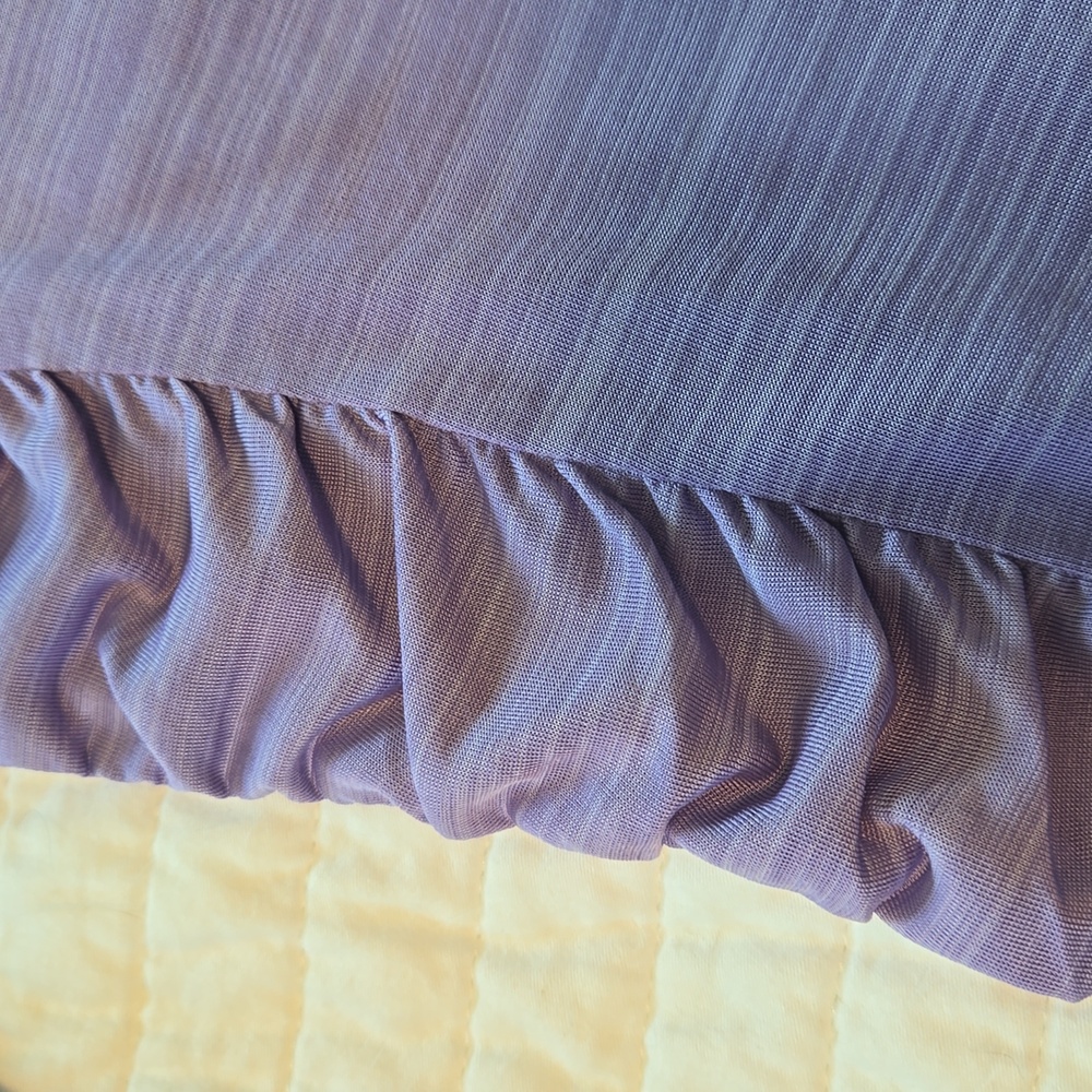 Harley Davidson Tech Long Sleeve Lavender Top - Picture 5 of 5